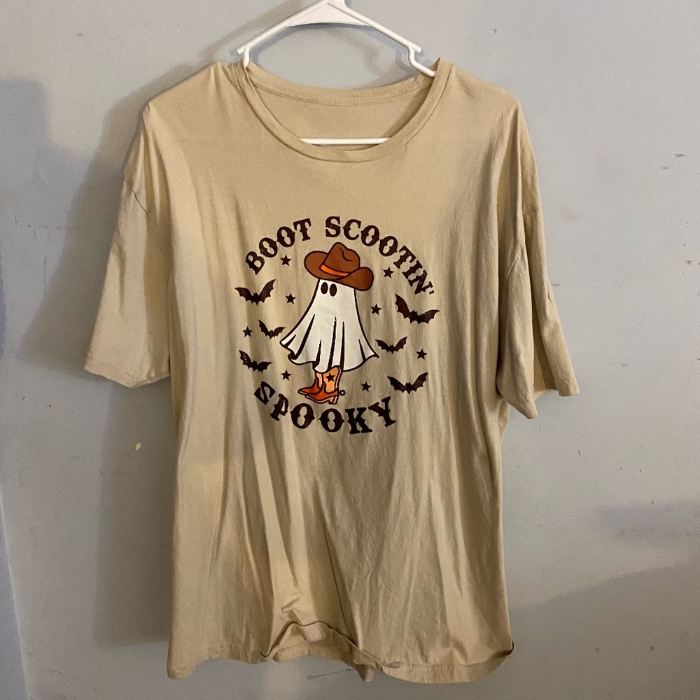 Boot Scootin' Spooky Halloween Tee